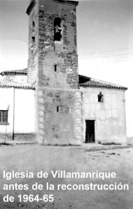 Iglesia de Villamanrique en los años 50_t